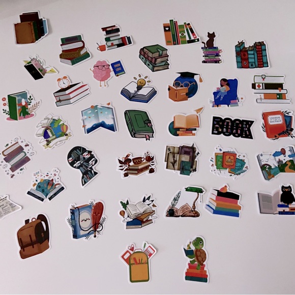 35+ Bookish Stickers! - Picture 1 of 1